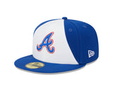 Atlanta Braves City Connect Royal/White New Era 59FIFTY Fitted Hat - Pro Jersey Sports