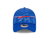 Men's Buffalo Bills New Era NFL 2023 Training Camp Royal Blue Primary Logo 39THIRTY Flex Fit Hat - Pro Jersey Sports