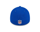 Men's Buffalo Bills New Era NFL 2023 Training Camp Royal Blue Primary Logo 39THIRTY Flex Fit Hat - Pro Jersey Sports