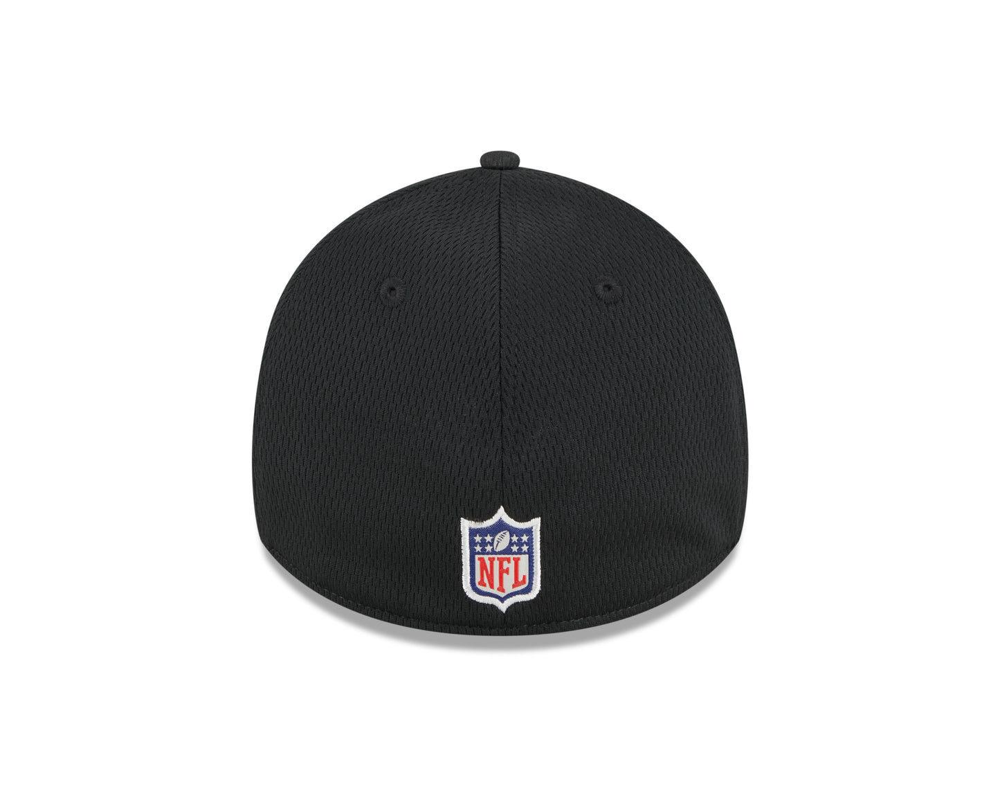Men's Cincinnati Bengals New Era NFL 2023 Training Camp Black Primary Logo 39THIRTY Flex Fit Hat