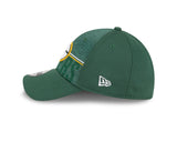 Men's Green Bay Packers New Era NFL 2023 Training Camp Green Primary Logo 39THIRTY Flex Fit Hat - Pro Jersey Sports