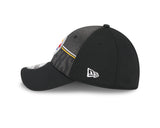 Men's Pittsburgh Steelers New Era NFL 2023 Training Camp Black Primary Logo 39THIRTY Flex Fit Hat - Pro Jersey Sports