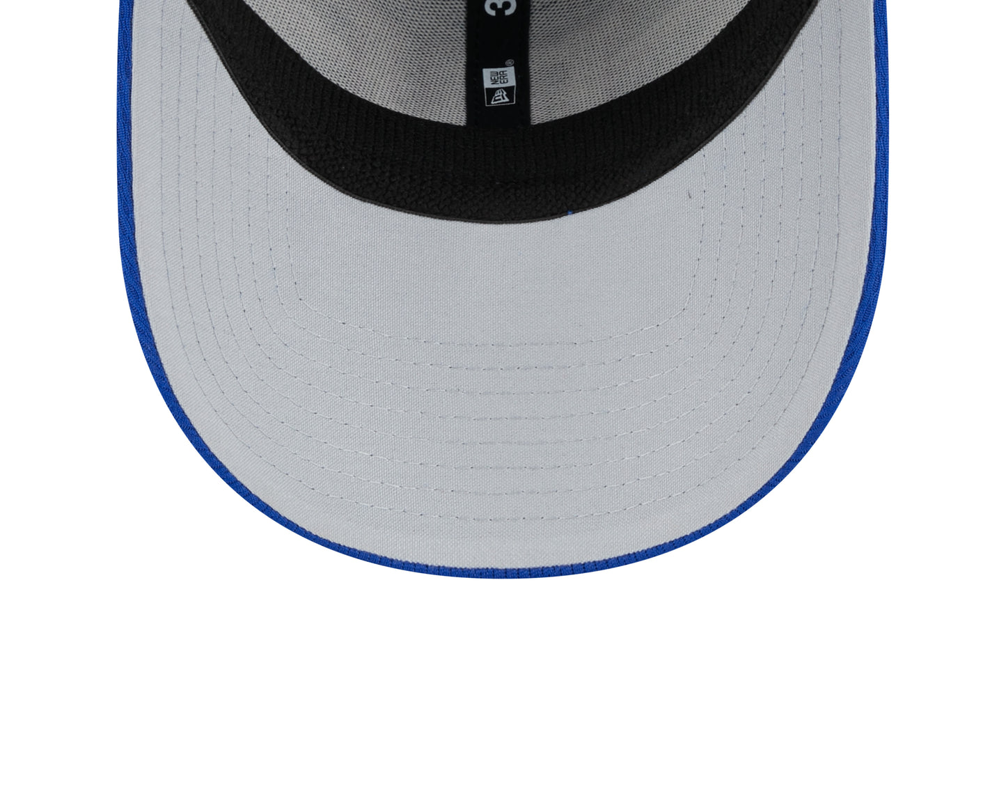 Men's New York Giants New Era NFL 2023 Training Camp Royal Primary Logo 39THIRTY Flex Fit Hat