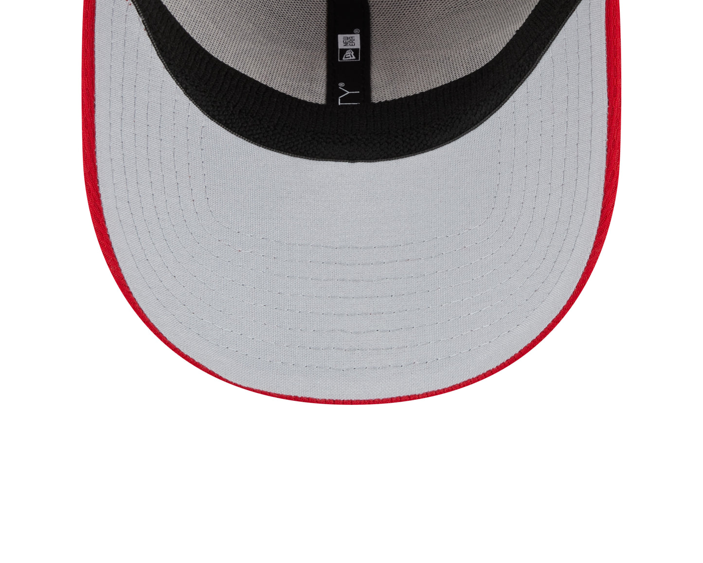 Men's San Francisco 49ers New Era NFL 2023 Training Camp Scarlet Primary Logo 39THIRTY Flex Fit Hat