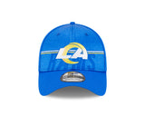 Men's Los Angeles Rams New Era NFL 2023 Training Camp Blue Primary Logo 39THIRTY Flex Fit Hat - Pro Jersey Sports