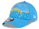 Men's Los Angeles Chargers New Era NFL 2023 Training Camp Blue Primary Logo 39THIRTY Flex Fit Hat - Pro Jersey Sports