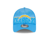 Men's Los Angeles Chargers New Era NFL 2023 Training Camp Blue Primary Logo 39THIRTY Flex Fit Hat - Pro Jersey Sports