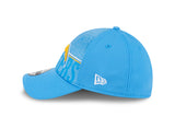 Men's Los Angeles Chargers New Era NFL 2023 Training Camp Blue Primary Logo 39THIRTY Flex Fit Hat - Pro Jersey Sports