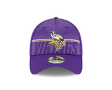 Men's Minnesota Vikings New Era NFL 2023 Training Camp Purple Primary Logo 39THIRTY Flex Fit Hat - Pro Jersey Sports