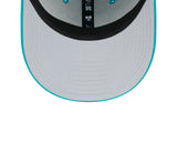 Men's Miami Dolphins New Era NFL 2023 Training Camp Aqua Primary Logo 39THIRTY Flex Fit Hat - Pro Jersey Sports