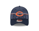 Men's Chicago Bears New Era NFL 2023 Training Camp Navy Primary Logo 39THIRTY Flex Fit Hat - Pro Jersey Sports