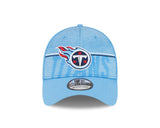 Men's Tennessee Titans New Era NFL 2023 Training Camp Blue Primary Logo 39THIRTY Flex Fit Hat - Pro Jersey Sports