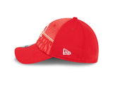 Men's Tampa Bay Buccaneers New Era NFL 2023 Training Camp Red Throwback Logo 39THIRTY Flex Fit Hat - Pro Jersey Sports