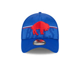Men's Buffalo Bills New Era NFL 2023 Training Camp Royal Blue Throwback Logo 39THIRTY Flex Fit Hat - Pro Jersey Sports