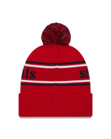 St. Louis Cardinals New Era Marquee Cuffed Knit Hat with Pom - Pro Jersey Sports