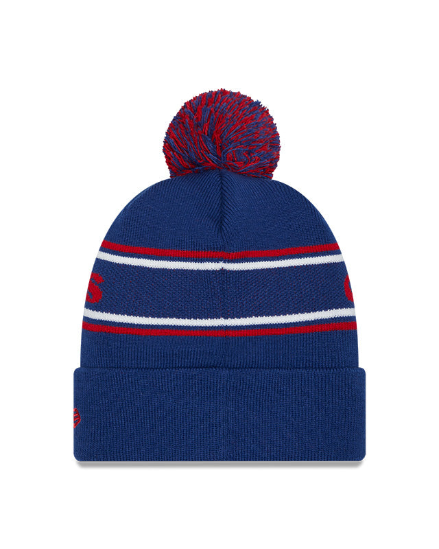 Chicago Cubs New Era Marquee Cuffed Knit Hat with Pom