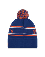 Florida Gators Royal New Era Marquee Cuffed Knit Hat with Pom - Pro Jersey Sports