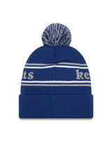 Kentucky Wildcats Blue New Era Marquee Cuffed Knit Hat with Pom - Pro Jersey Sports