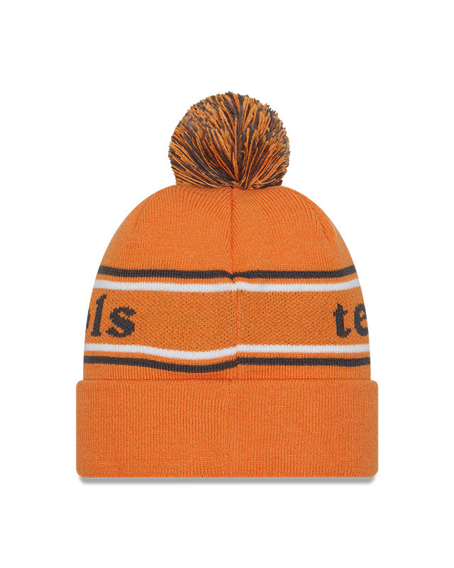 Tennessee Volunteers Orange New Era Marquee Cuffed Knit Hat with Pom