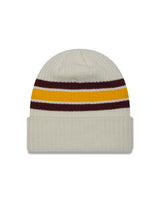 Men's Arizona State Sun Devils New Era Off White Vintage Cuffed Knit Hat - Pro Jersey Sports