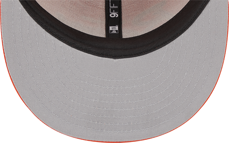 Chicago Bears New Era Orange Script 9FIFTY Adjustable Snapback Hat - Pro Jersey Sports