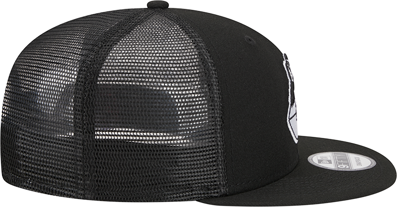Chicago Bears New Era 1946 Black and White Trucker 9FIFTY Snapback Hat - Pro Jersey Sports