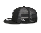 Chicago Bears New Era Primary Black and White Trucker 9FIFTY Snapback Hat - Pro Jersey Sports