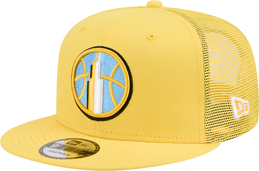 Chicago Sky New Era Yellow Trucker 9FIFTY Snapback Hat