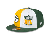 Men's Green Bay Packers Team Color 2023 NFL Sideline 9FIFTY Snapback Adjustable Hat - Pro Jersey Sports