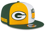 Men's Green Bay Packers Team Color 2023 NFL Sideline 9FIFTY Snapback Adjustable Hat - Pro Jersey Sports