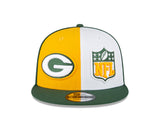 Men's Green Bay Packers Team Color 2023 NFL Sideline 9FIFTY Snapback Adjustable Hat - Pro Jersey Sports