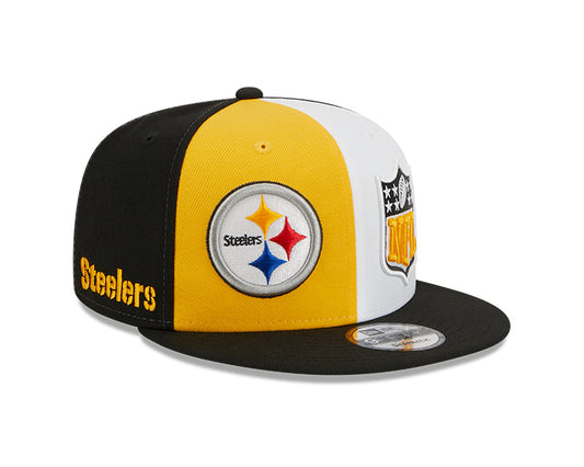 Men's Pittsburgh Steelers Team Color 2023 NFL Sideline 9FIFTY Snapback Adjustable Hat