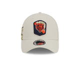 Men's Chicago Bears New Era Stone 2023 Salute to Service Primary Logo 39THIRTY Flex Hat - Pro Jersey Sports