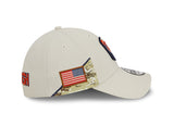 Men's Chicago Bears New Era Stone 2023 Salute to Service Primary Logo 39THIRTY Flex Hat - Pro Jersey Sports
