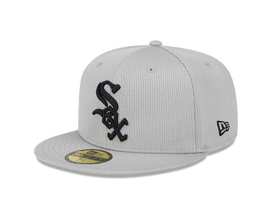 Chicago White Sox New Era Gray Spring Training 59FIFTY Fitted Hat