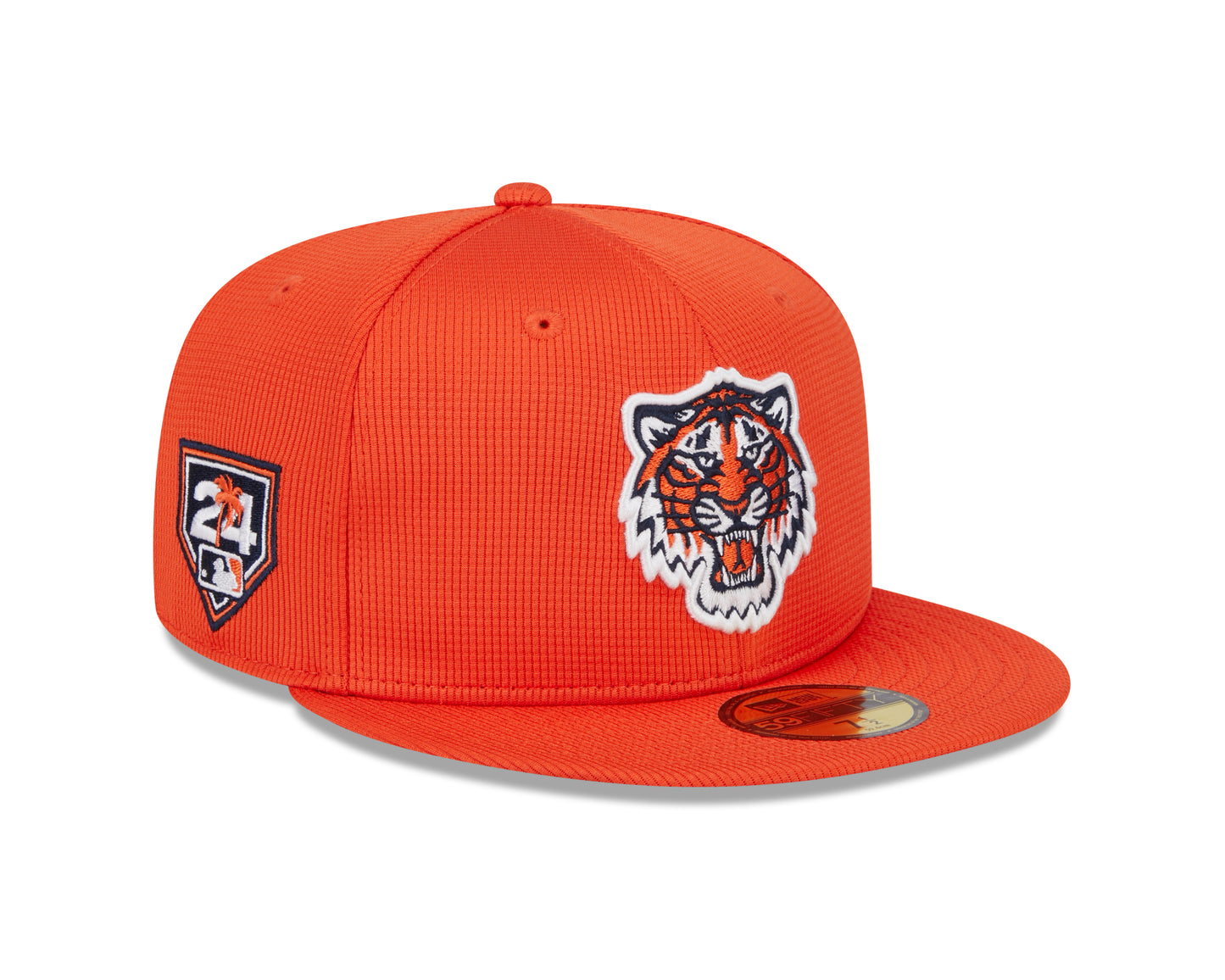 Detroit Tigers New Era Orange 2024 Spring Training 59FIFTY Fitted Hat With Patch