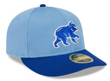 Chicago Cubs New Era Blue Spring Training Low Profile 59FIFTY Fitted Hat - Pro Jersey Sports