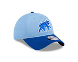 Chicago Cubs Walking Bear New Era Blue 9TWENTY Adjustable Hat - Pro Jersey Sports