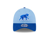 Chicago Cubs Walking Bear New Era Blue 9TWENTY Adjustable Hat - Pro Jersey Sports