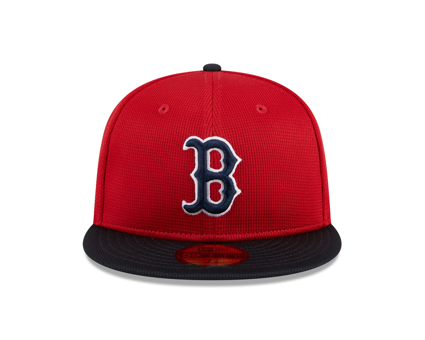 Men's Boston Red Sox New Era Red/Navy 2024 Batting Practice 59FIFTY Fitted Hat