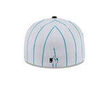 Men's Miami Marlins White 2024 Batting Practice 59FIFTY Fitted Hat - Pro Jersey Sports