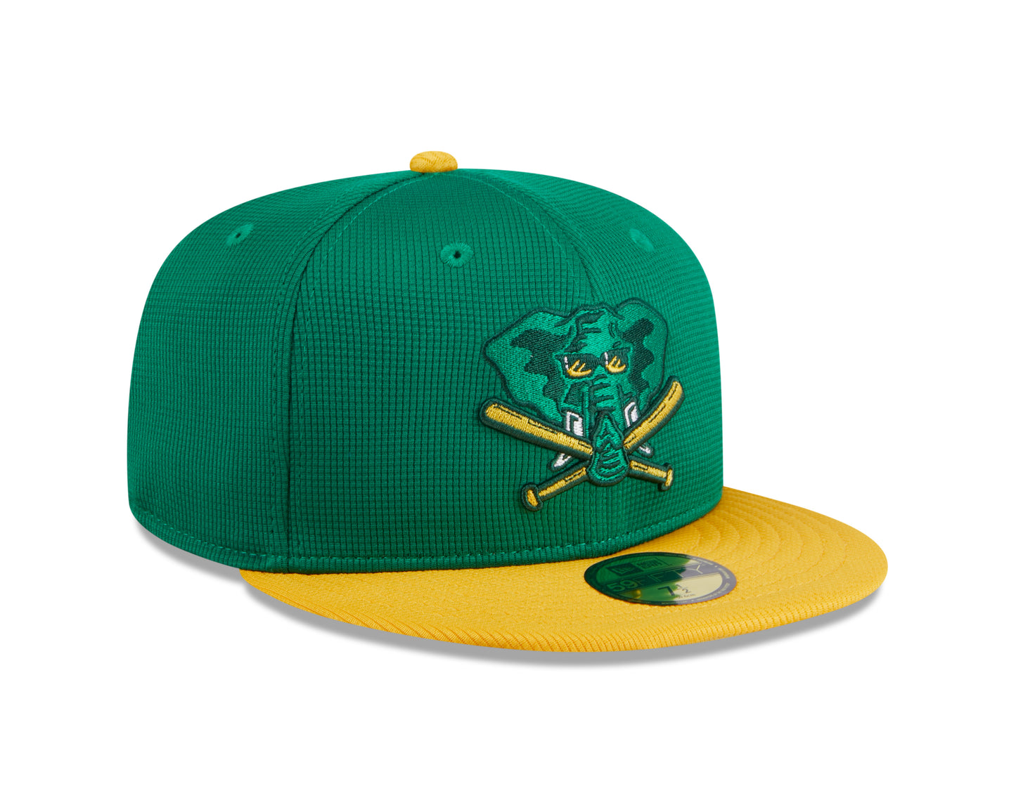Men's Oakland Athletics New Era Green 2024 Batting Practice 59FIFTY Fitted Hat