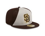 Men's San Diego Padres New Era Brown 2024 Batting Practice 59FIFTY Fitted Hat - Pro Jersey Sports