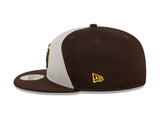 Men's San Diego Padres New Era Brown 2024 Batting Practice 59FIFTY Fitted Hat - Pro Jersey Sports