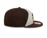 Men's San Diego Padres New Era Brown 2024 Batting Practice 59FIFTY Fitted Hat - Pro Jersey Sports