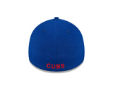 Men's Chicago Cubs New Era 2025 Batting Practice Royal Blue 39THIRTY Flex-Fit Hat - Pro Jersey Sports