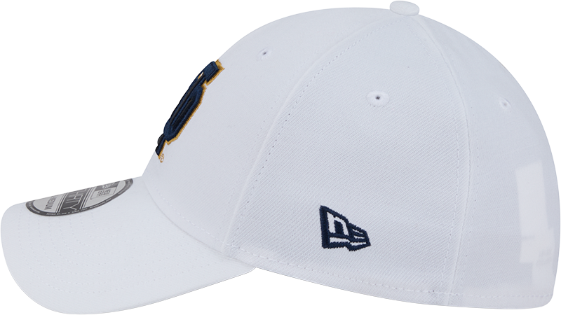 Mens New Era Notre Dame Fighting Irish White 39THIRTY Flex Hat