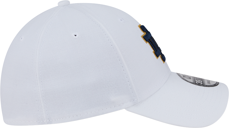 Mens New Era Notre Dame Fighting Irish White 39THIRTY Flex Hat