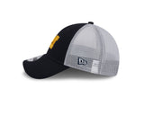 Michigan Wolverines New Era Navy/White Trucker 9FORTY Adjustable Hat - Pro Jersey Sports
