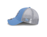 North Carolina Tar Heels New Era Blue/White Trucker 9FORTY Adjustable Hat - Pro Jersey Sports
